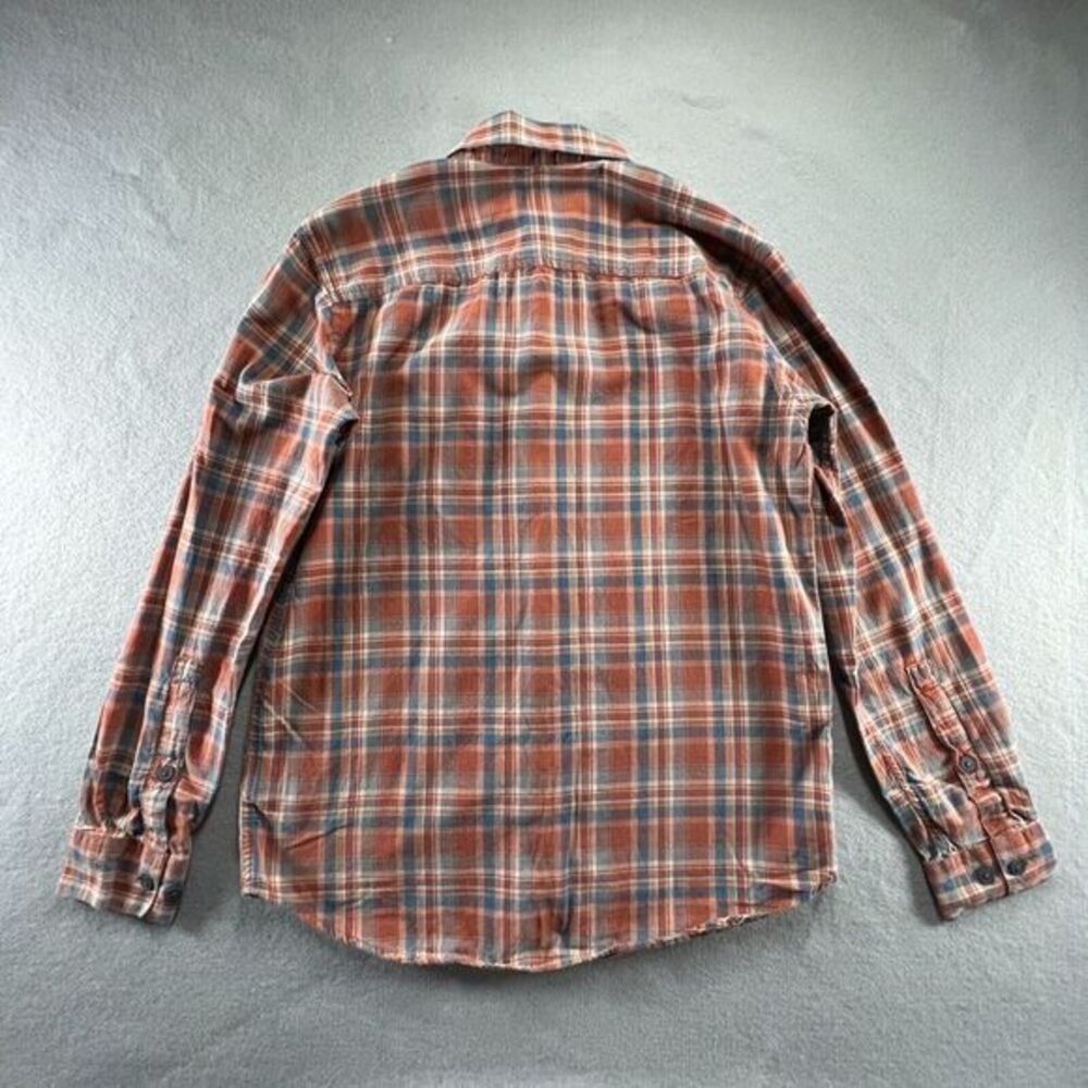 Columbia Shirt Mens Size S Brown Vapor Ridge III Hiking Fishing Brushed‎ Cotton - Picture 9 of 12
